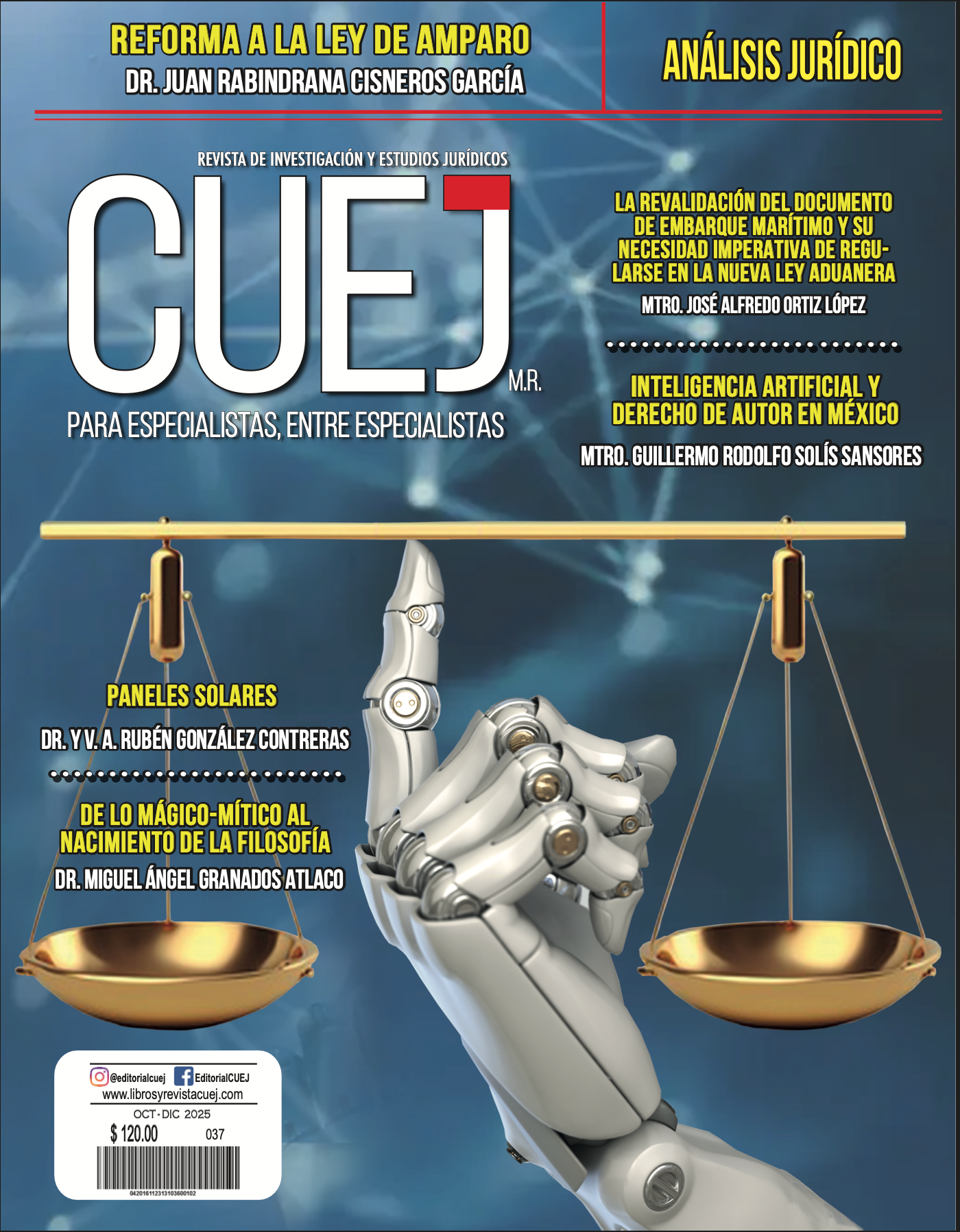 Revista CUEJ (Octubre - Diciembre 2025)