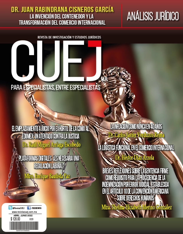 Revista CUEJ (Abril - Junio 2022)